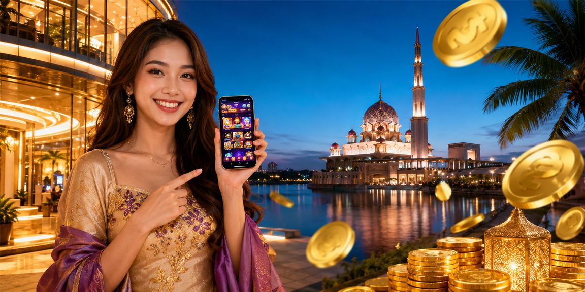 Pengguna di Putrajaya mengakses akaun VIP kasino dalam talian melalui aplikasi mudah alih